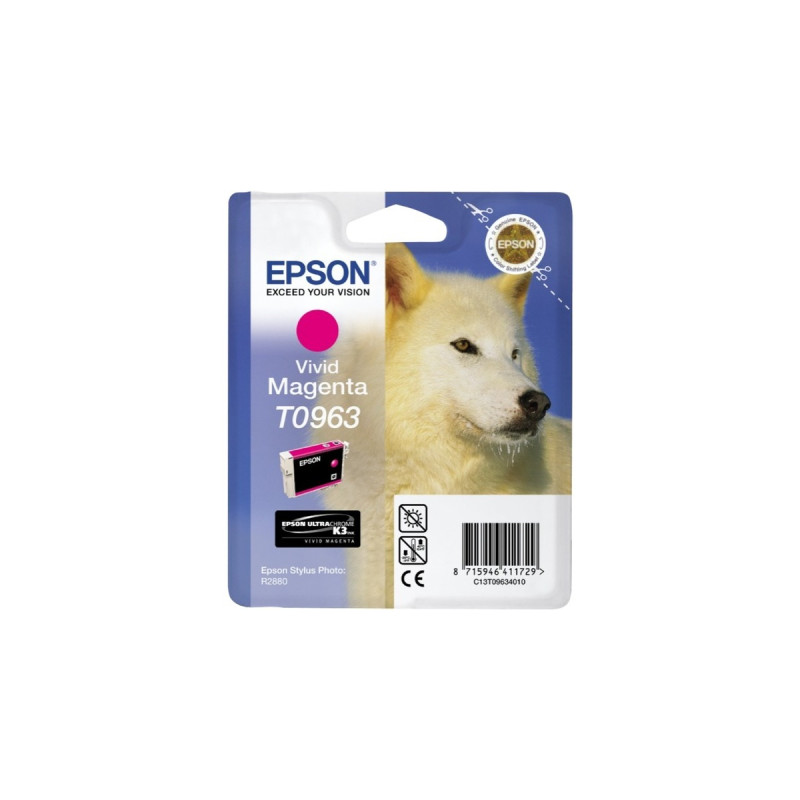 Epson Tinte Vivid-Magenta C13T09634010(Retail)