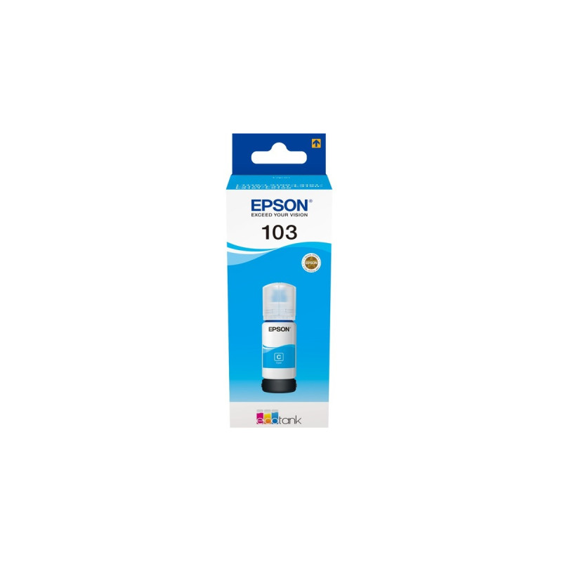 Epson Tinte cyan 103 EcoTank (C13T00S24A10)