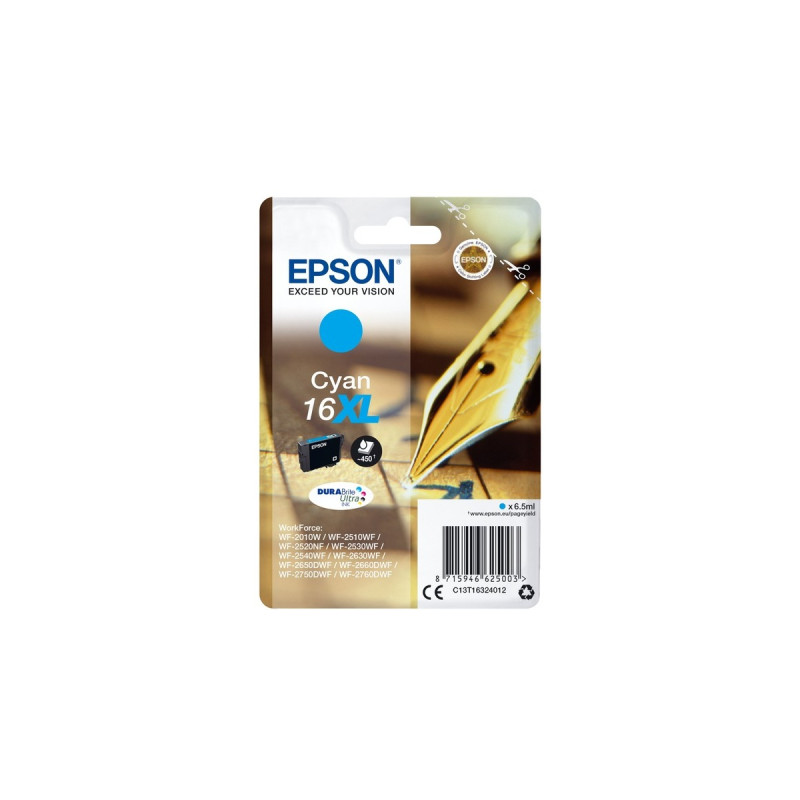 Epson Tinte cyan 16XL (C13T16324012)(DURABrite)