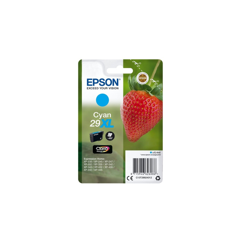 Epson Tinte cyan 29XL (C13T29924012)(Claria Home)