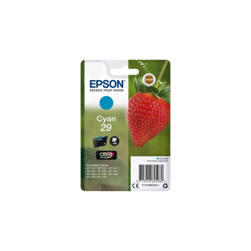 Epson Tinte cyan 29 (C13T29824012)(Claria Home)