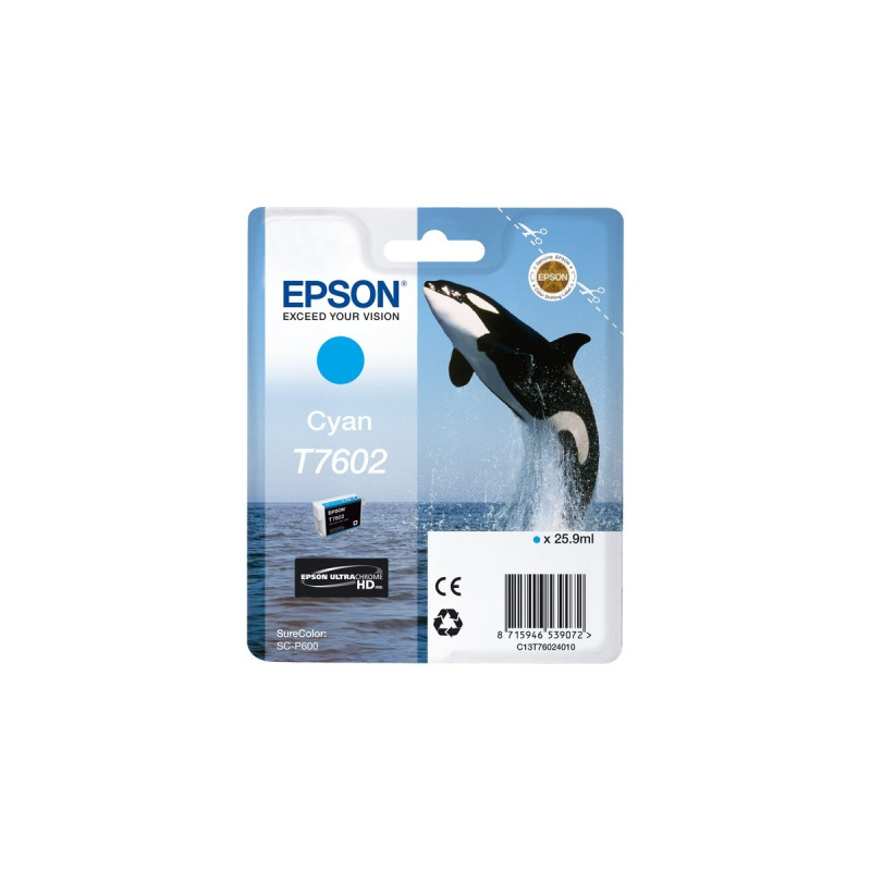 Epson Tinte cyan C13T76024010