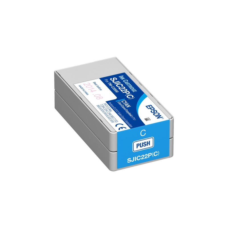 Epson Tinte cyan SJIC22P(C)