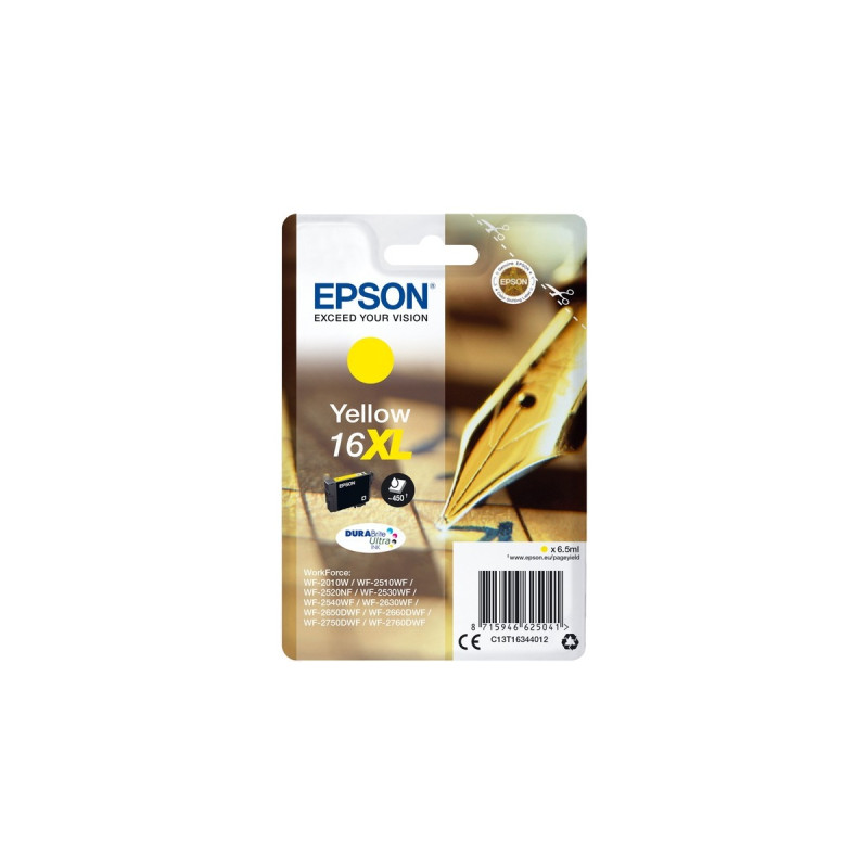 Epson Tinte gelb 16XL (C13T16344012)(DURABrite)
