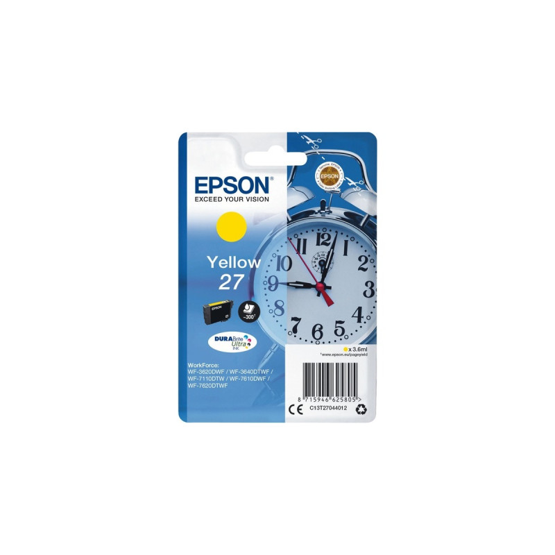 Epson Tinte gelb 27 (C13T27044012)(DURABrite Ultra)