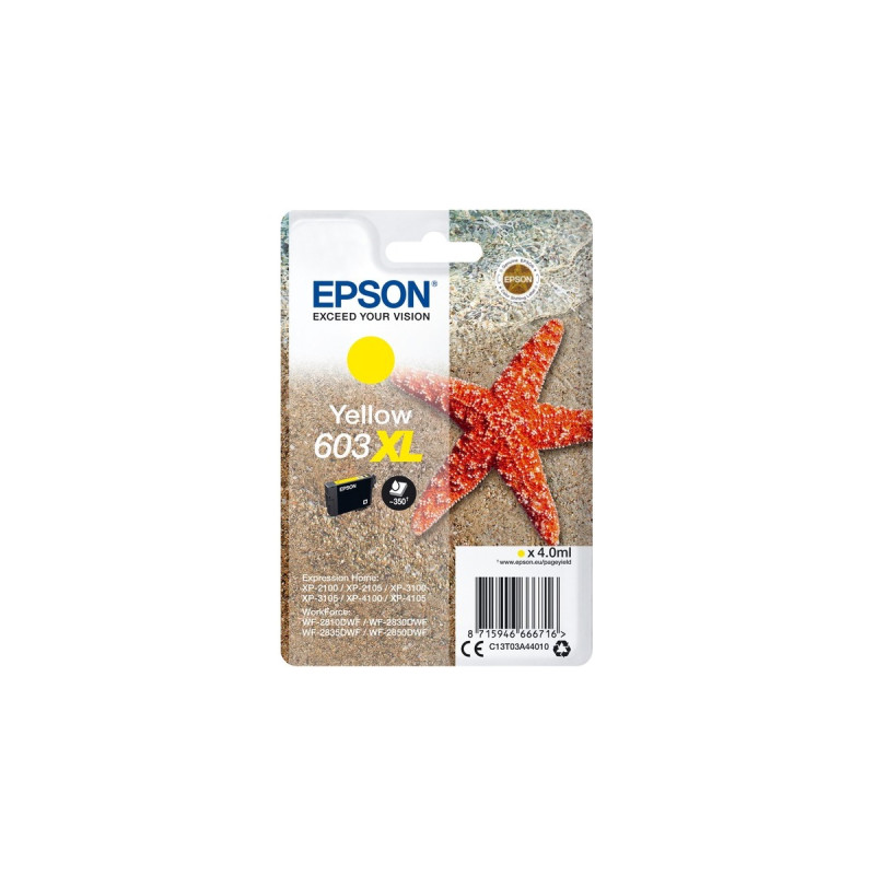 Epson Tinte gelb 603XL (C13T03A44010)