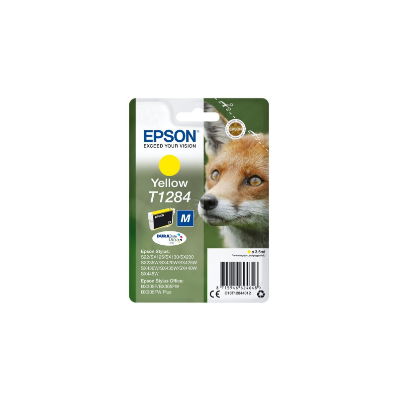 Epson Tinte gelb T1284 (C13T12844012)(DURABrite)