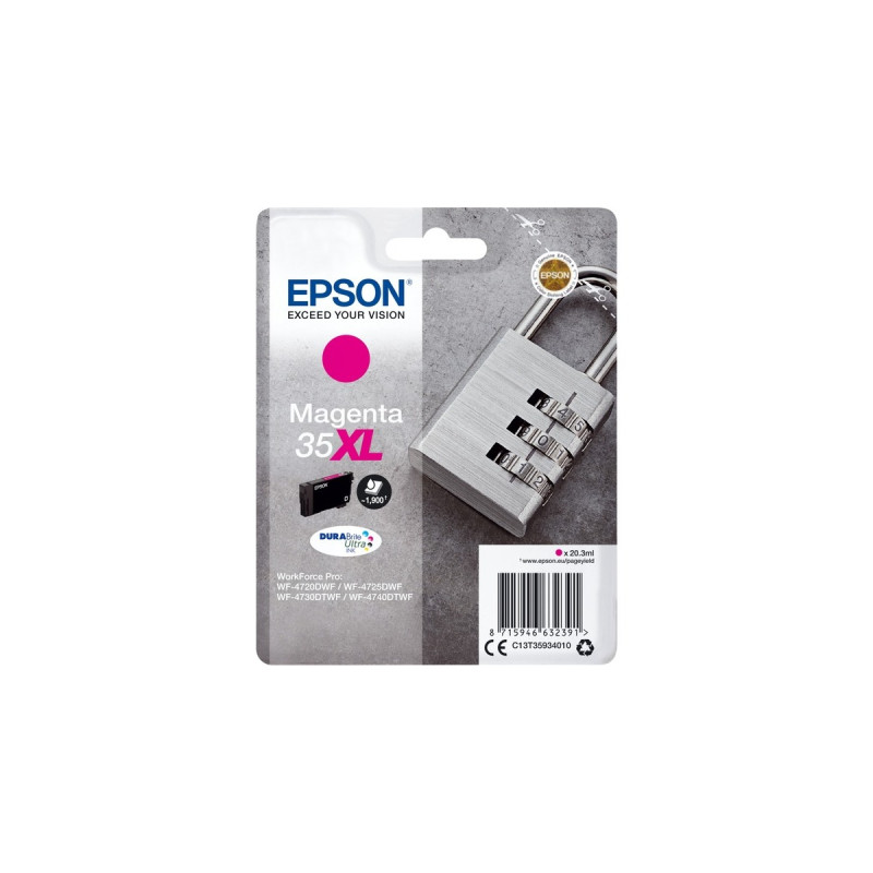 Epson Tinte magenta 35XL (C13T35934010)(DURABrite Ultra)