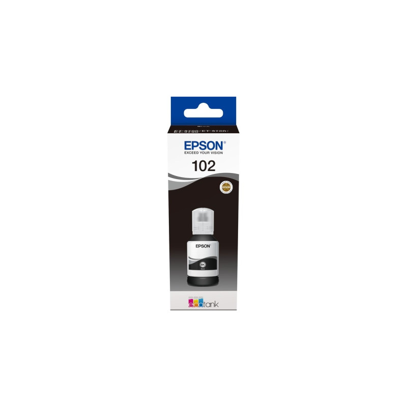 Epson Tinte schwarz 102 EcoTank (C13T03R140)