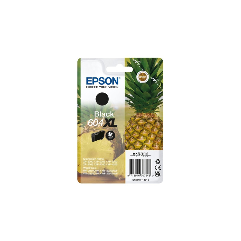 Epson Tinte schwarz 604XL (C13T10H14010)