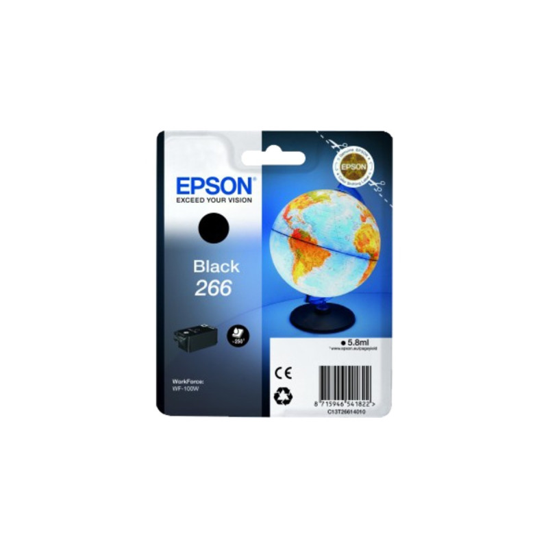 Epson Tinte schwarz C13T26614010(schwarz)