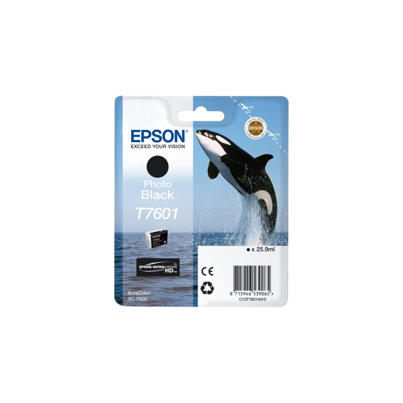 Epson Tinte schwarz C13T76014010