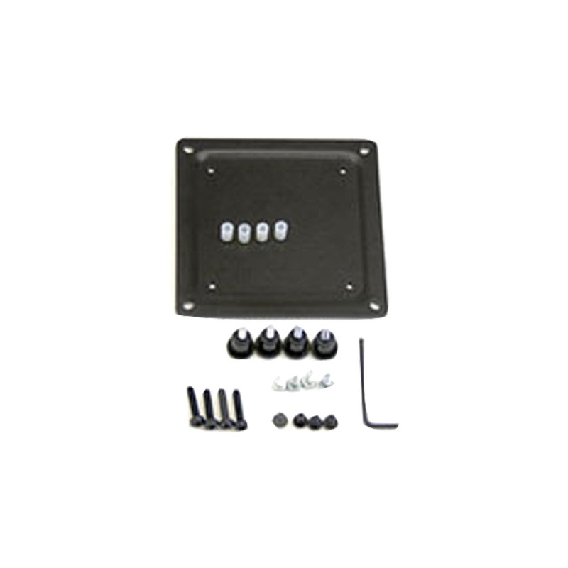 Ergotron 75mm zu 100mm Adapterstück(schwarz)