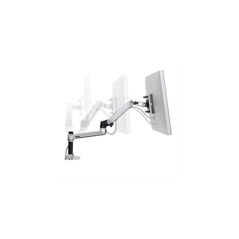 Ergotron LX Desk Mount LCD Arm ALU, Monitorhalterung(silber)