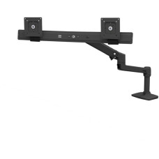 Ergotron LX Dual Direct Monitor Arm, Monitorhalterung(schwarz)