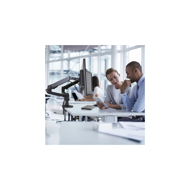 Ergotron LX Dual Monitor Arm, Monitorhalterung(schwarz)