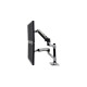 Ergotron LX Dual Monitor Arm, Monitorhalterung(silber)