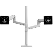 Ergotron LX-Dual-Stacking-Arm, Monitorhalterung(weiß)