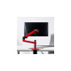 Ergotron LX Monitor Arm, Monitorhalterung(rot/schwarz)