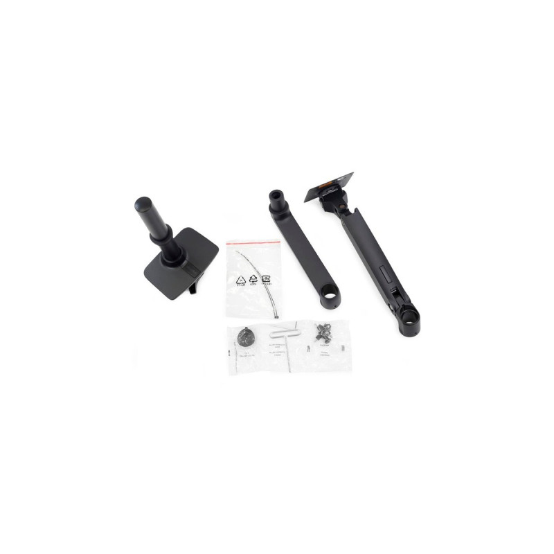 Ergotron LX Monitor Arm mit hoher Säule, Monitorhalterung(schwarz)