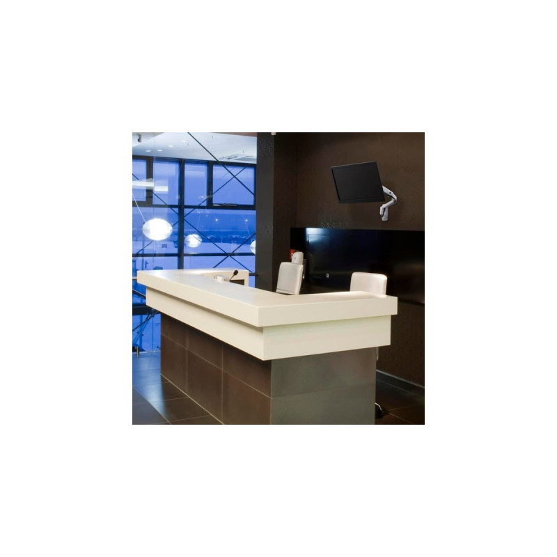 Ergotron MXV Wand-Monitor-Arm, Monitorhalterung(weiß, Outlet)