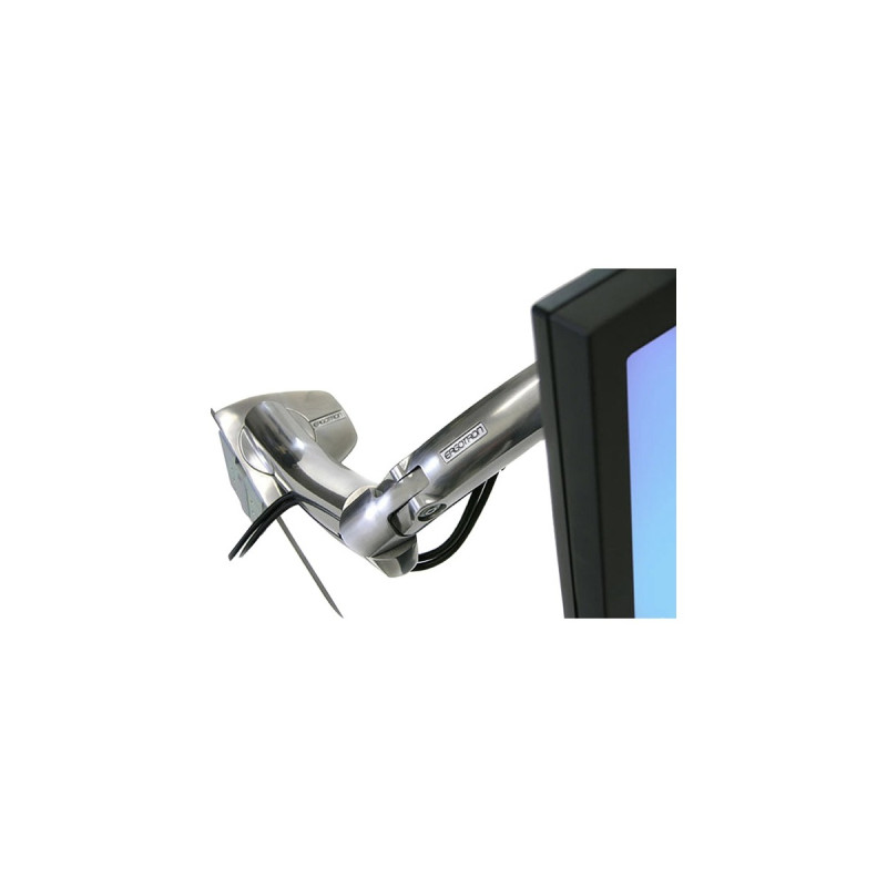 Ergotron MX LCD-Arm Tischmontage, Monitorhalterung(silber)