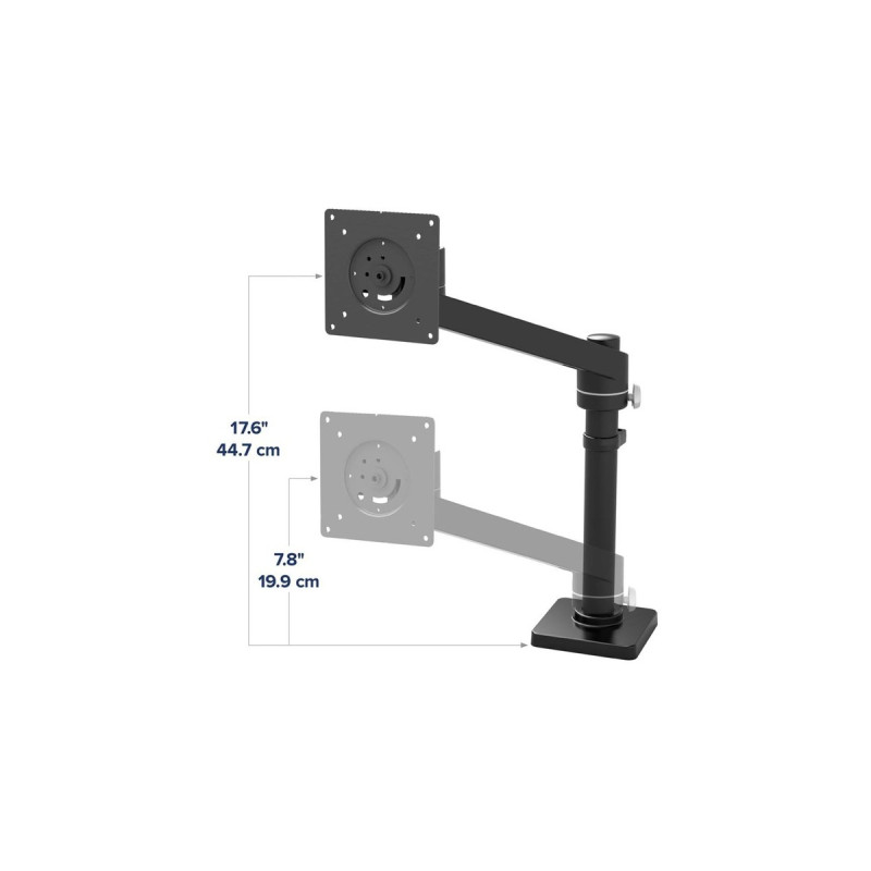 Ergotron NX Monitor Arm, Monitorhalterung(schwarz (matt))