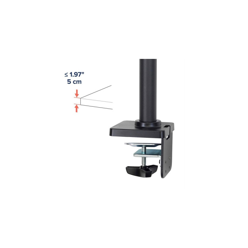 Ergotron NX Monitor Arm, Monitorhalterung(schwarz (matt))