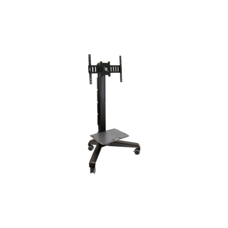 Ergotron Neo-Flex Mobile MediaCenter UHD, Standfuß(schwarz)