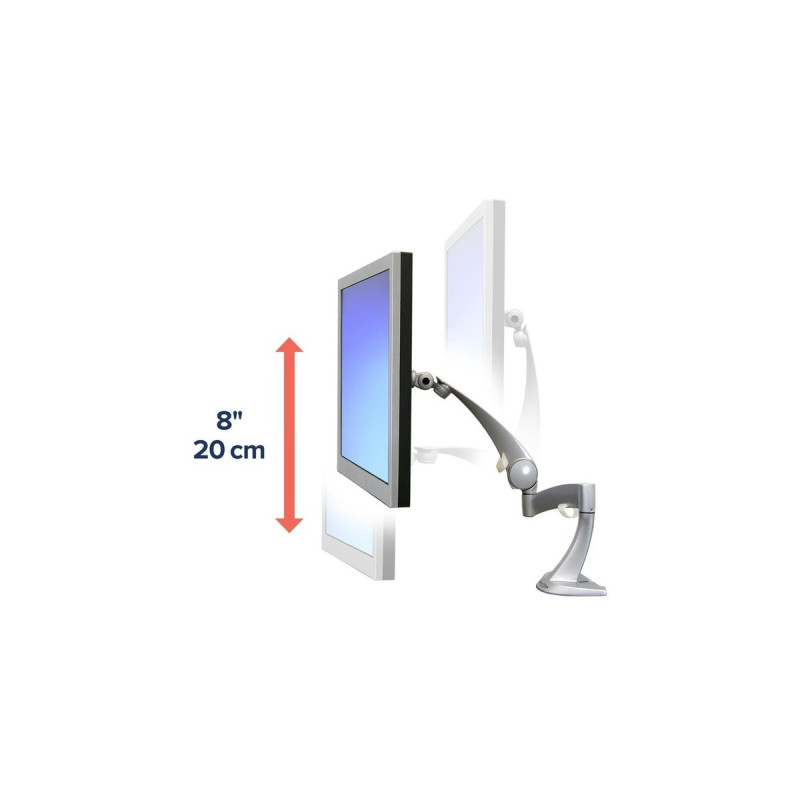 Ergotron Neo-Flex Monitor Arm, Monitorhalterung(silber)