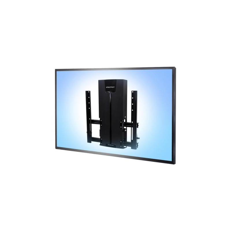 Ergotron VHD Schiebe-Wandhalterung(schwarz)