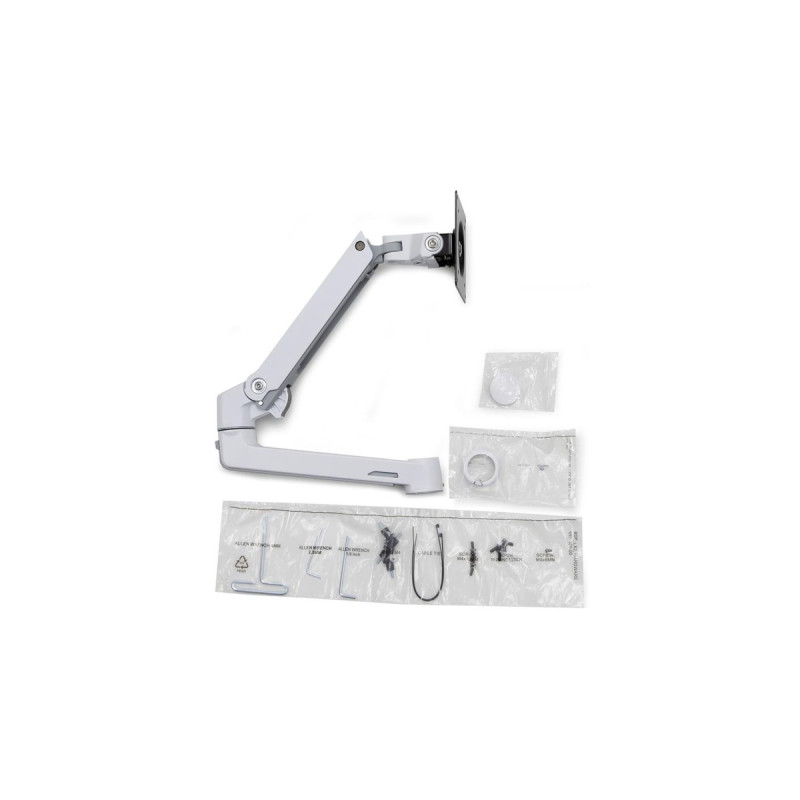 Ergotron Verlängerungs- und Ringsatz für LX Monitor Arm, Befestigung/Montage(weiß)