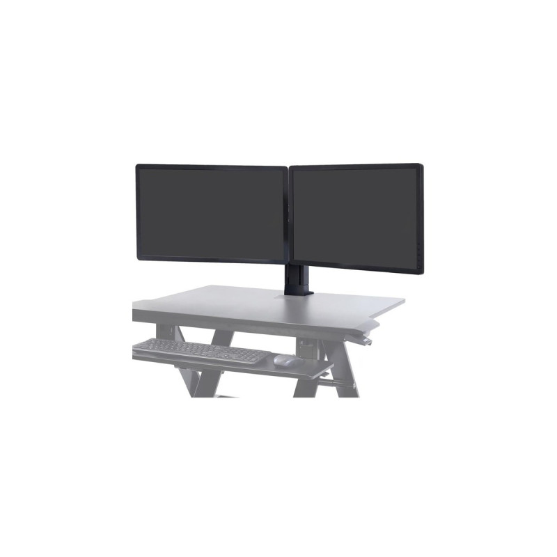 Ergotron WorkFit Dual-Monitor-Kit, Monitorhalterung(schwarz)