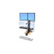 Ergotron WorkFit-S Dual, Monitorhalterung