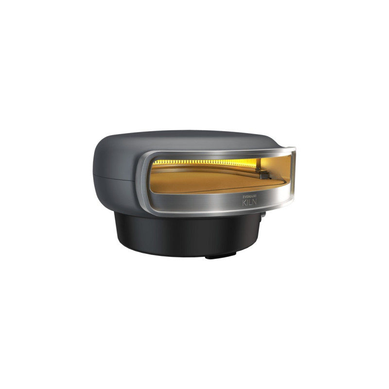 Everdure 1-Brenner Pizzaofen Kiln S graphite(dunkelgrau, 8,5 kW, für Pizzen bis ca. Ø 40cm)