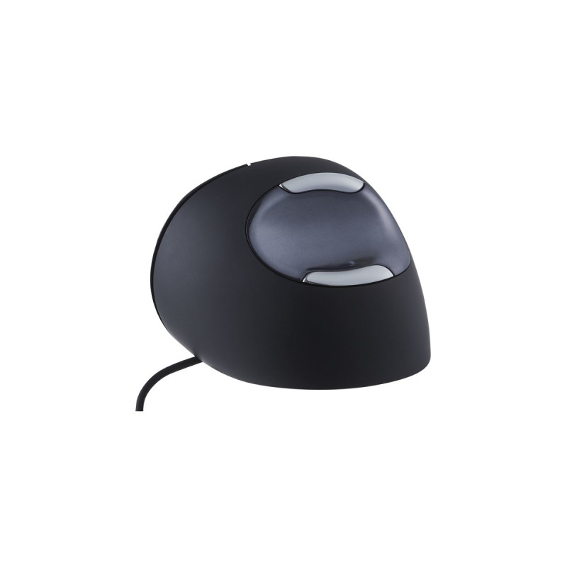 Evoluent VerticalMouse D, Maus(schwarz/silber, Medium, RH)