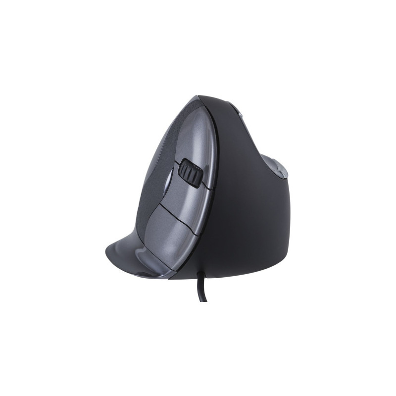 Evoluent VerticalMouse D, Maus(schwarz/silber, Small, RH)
