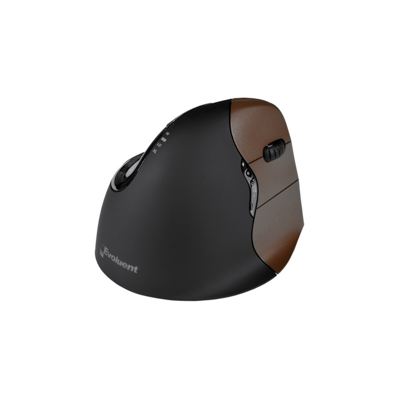 Evoluent Vertical Mouse 4, Maus(schwarz/braun, Klein)