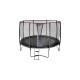 Exit Toys Trampolin PeakPro, Fitnessgerät(schwarz, rund, 366 cm Durchmesser, inkl. Sicherheitsnetz und Leiter)