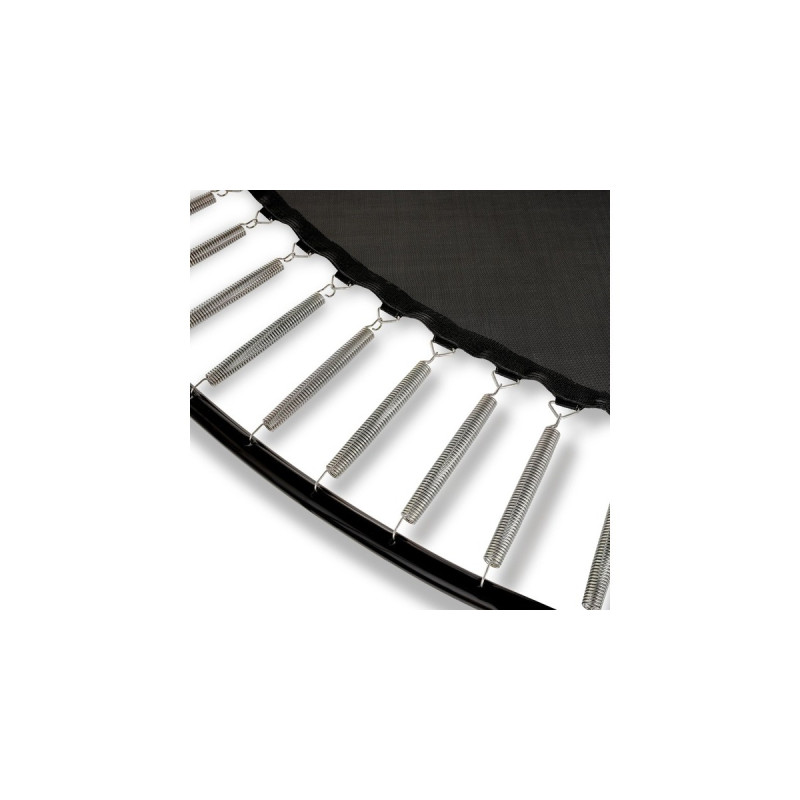 Exit Toys Trampolin PeakPro, Fitnessgerät(schwarz, rund, 366 cm Durchmesser, inkl. Sicherheitsnetz und Leiter)