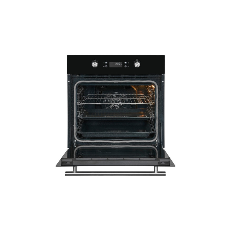Exquisit EBEP697-H-030, Backofen(schwarz, 60 cm)