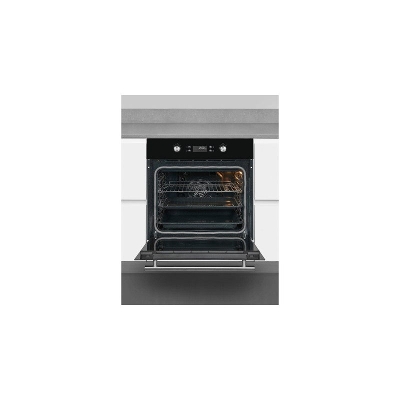 Exquisit EBEP697-H-030, Backofen(schwarz, 60 cm)
