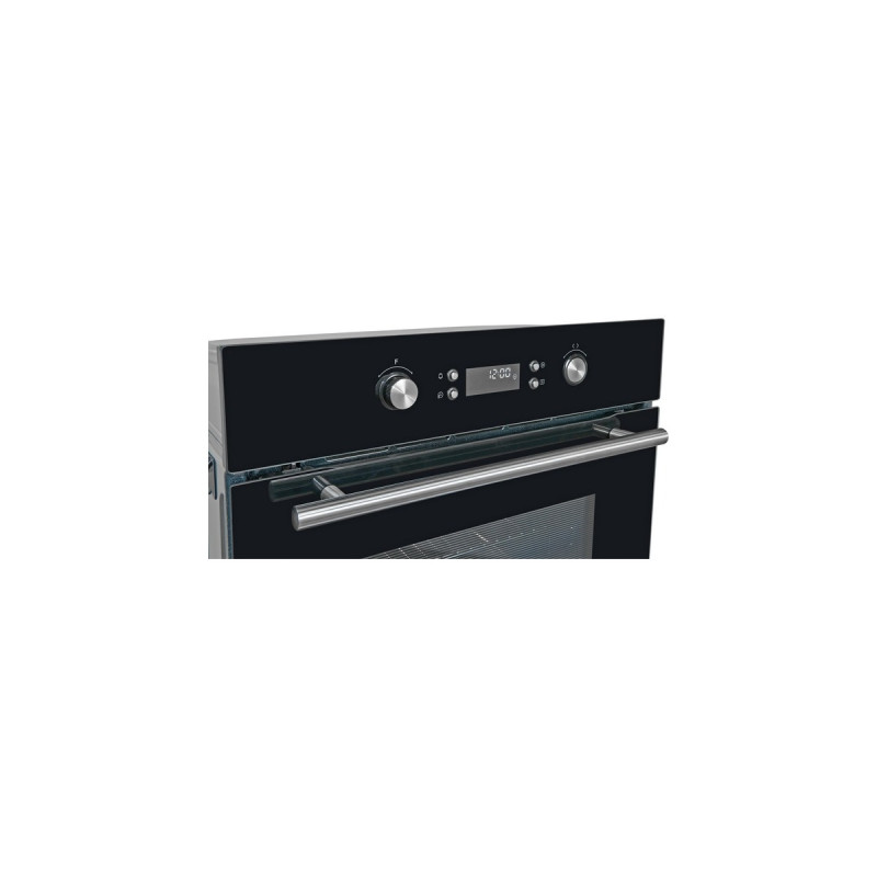 Exquisit EBEP697-H-030, Backofen(schwarz, 60 cm)