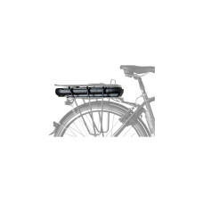 FISCHER Fahrrad Akku Gepäckträger SF 03 36V, 522Wh, 14,5Ah(schwarz, für E-Bike ECU / ER / CITA / ETD/ETH ab Baujahr 2015)