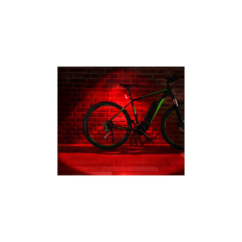 FISCHER Fahrrad Akku Leuchten-Set 30 Lux, LED-Leuchte