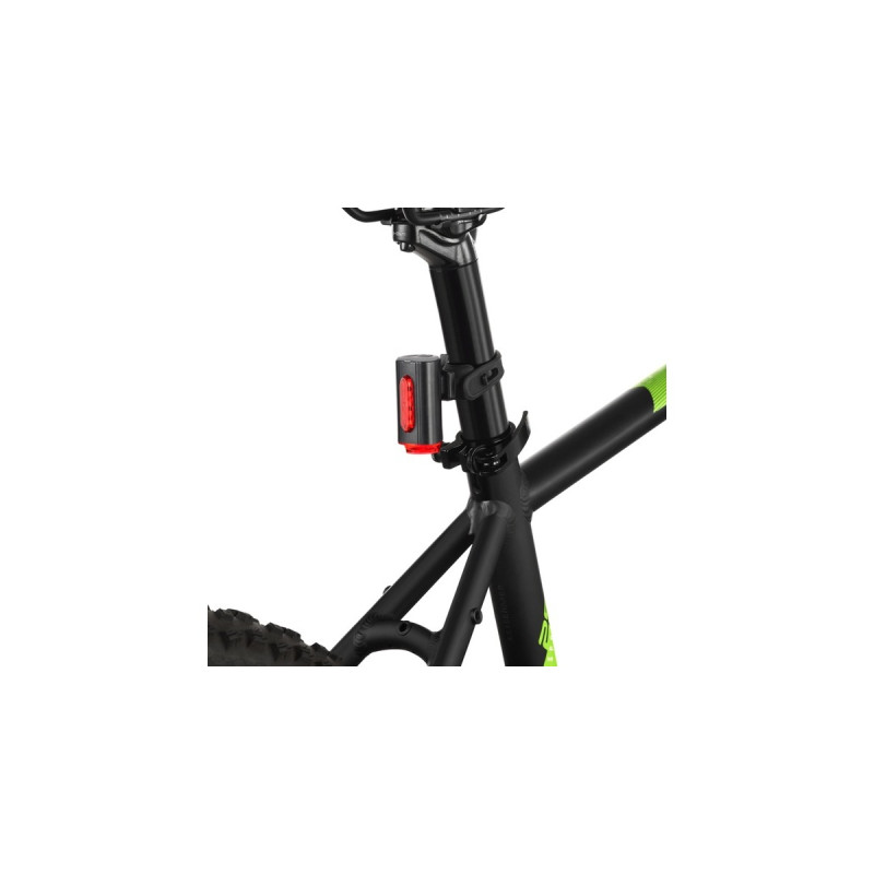 FISCHER Fahrrad Akku-Rücklicht Twin, LED-Leuchte