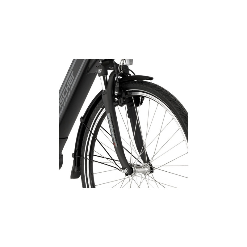 FISCHER Fahrrad CITA 4.1i, Pedelec(schwarz (matt), 44 cm Rahmen, 28