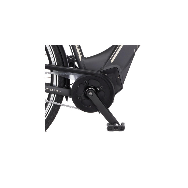 FISCHER Fahrrad CITA 5.0i, Pedelec(grau, 28