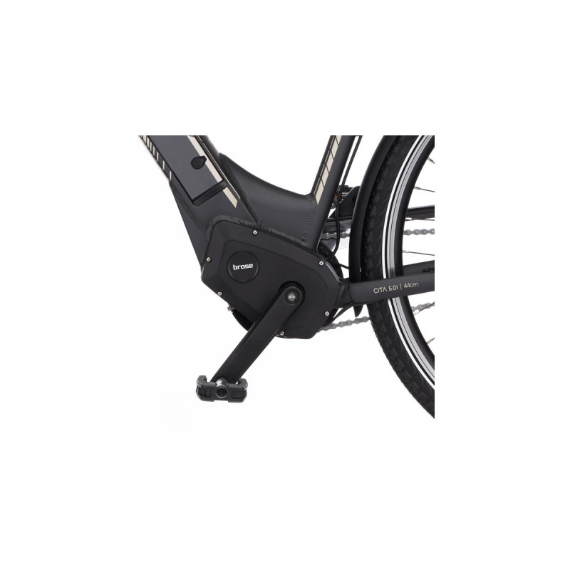 FISCHER Fahrrad CITA 5.0i, Pedelec(grau, 28