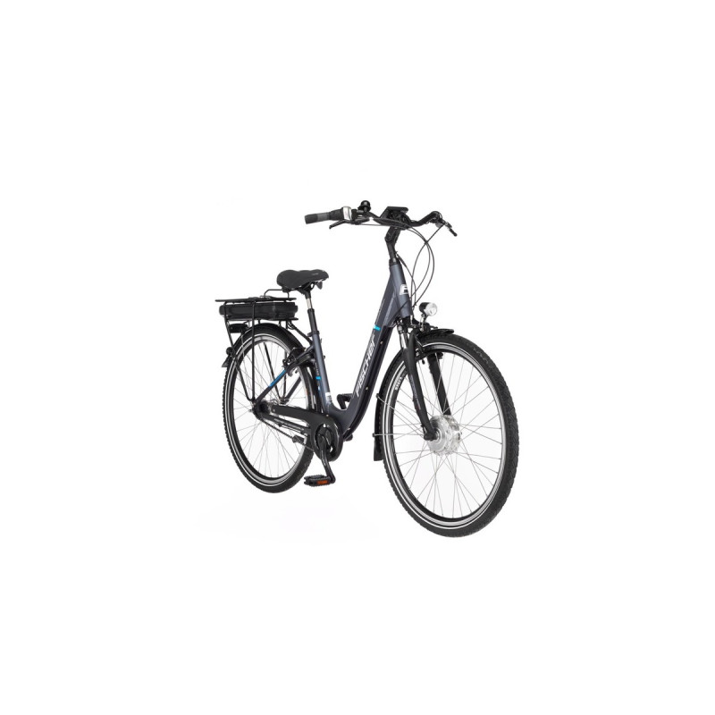 FISCHER Fahrrad CITA ECU1401, Pedelec(anthrazit, 44 cm Rahmen, 28